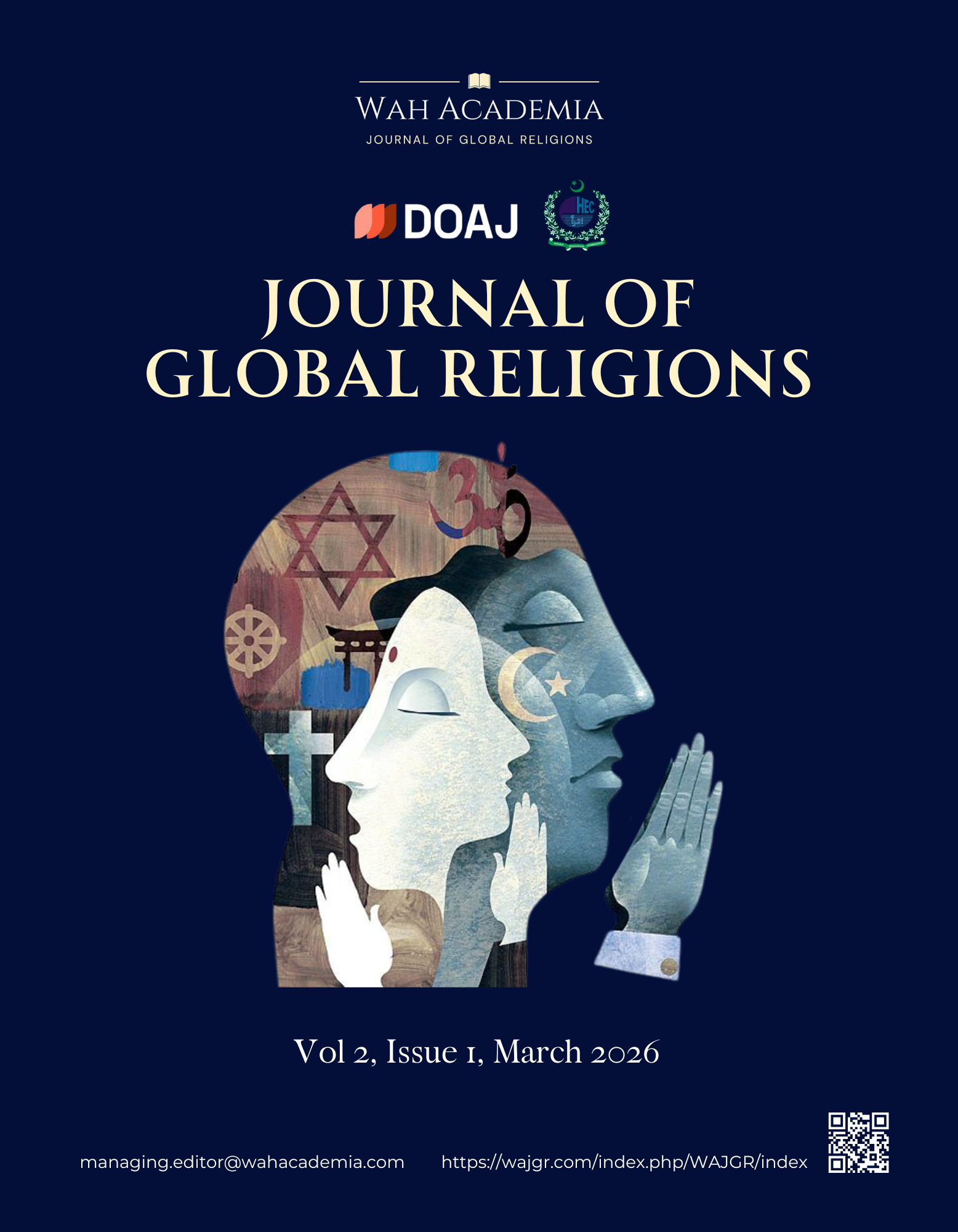 					View Vol. 2 No. 1 (2026): Wah Academia Journal of Global Religions
				